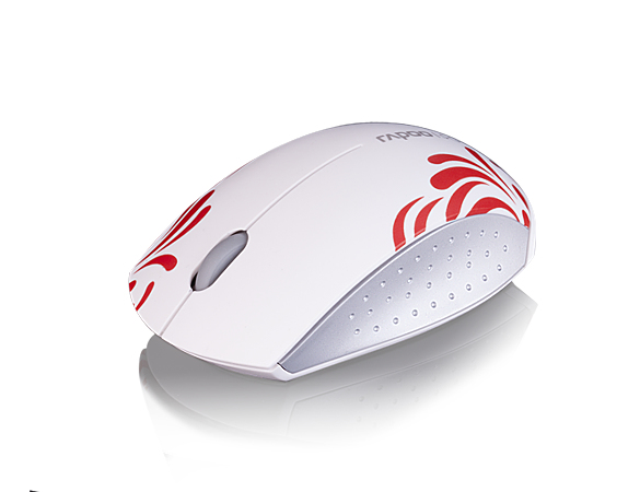 Image of Rapoo 3300P+ mouse Ambidextrous RF Wireless Optical 1000 DPI