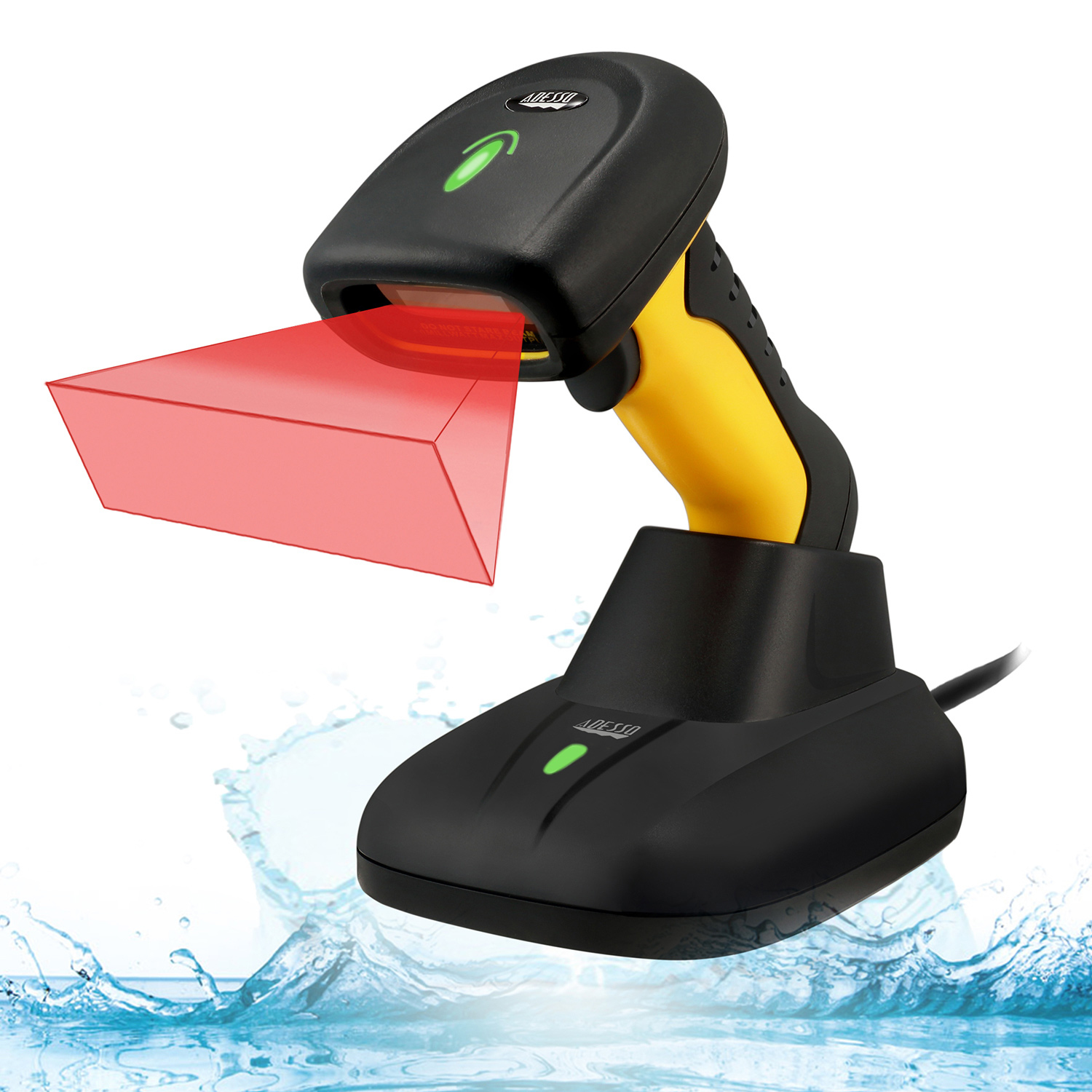 Image of Adesso NuScan 5200TR - 2.4GHz RF Wireless Antimicrobial &amp;...