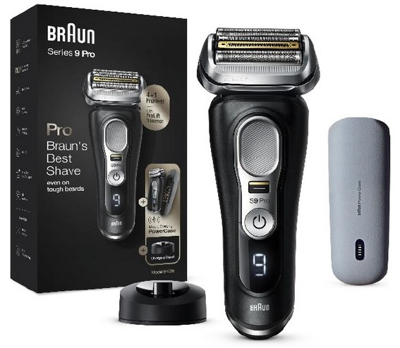 Image of Braun Series 9 9420s - Foil shaver - Black - Charging - Battery -...