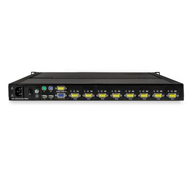 StarTech.com 8-Port Rackmount KVM Console with 17â€ Display