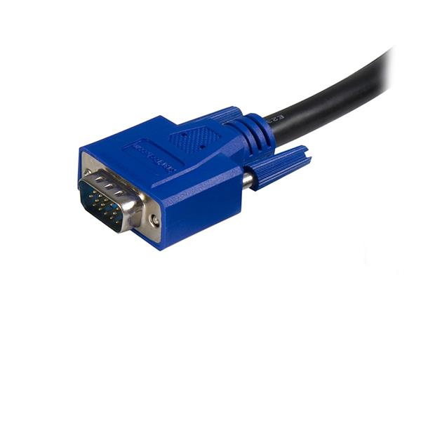 StarTech.com 3 m 2-i-1 universell USB KVM-kabel