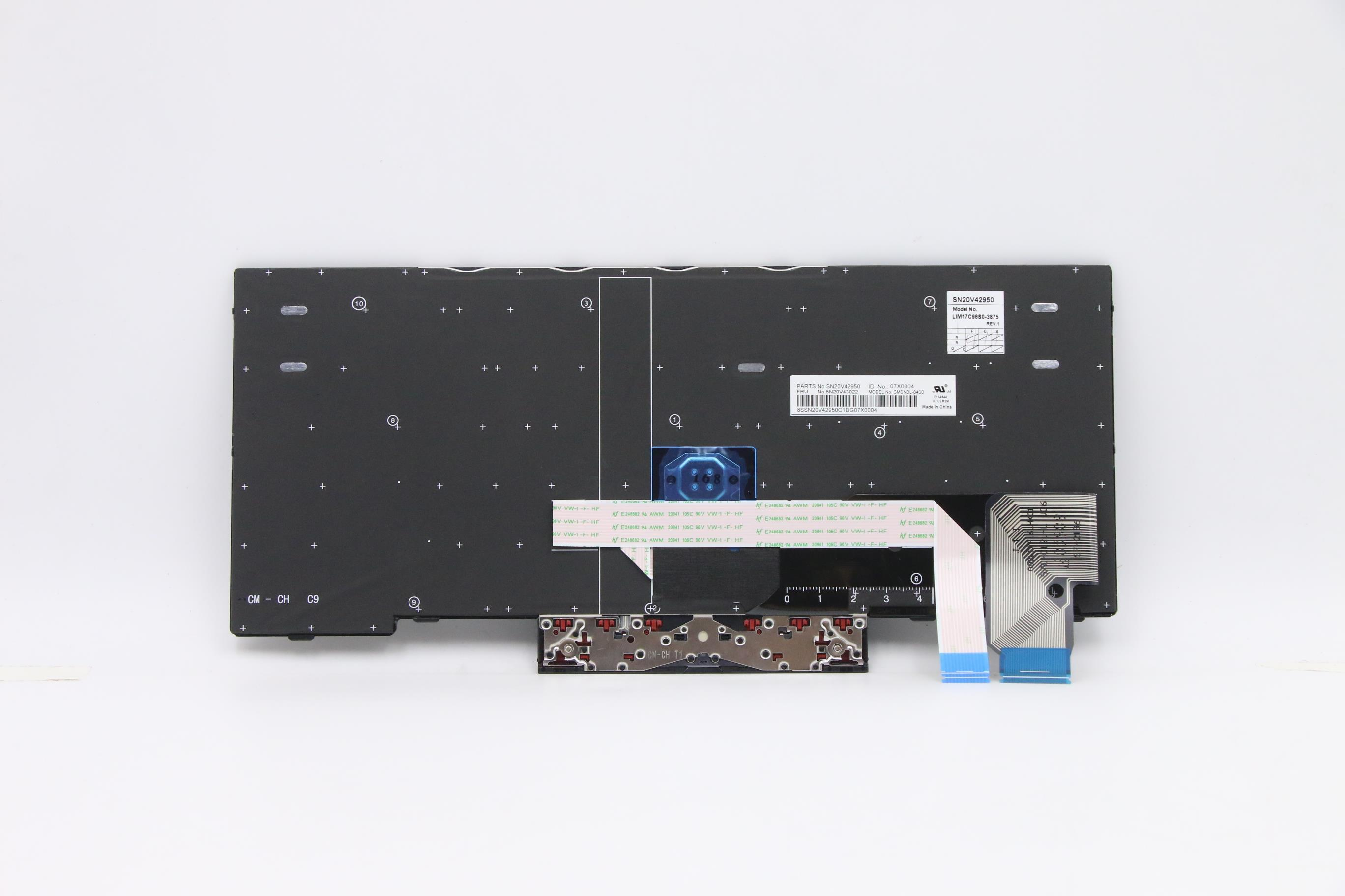 Image of Lenovo 5N20V43048 notebook spare part Keyboard