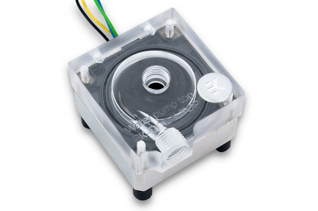 EK Water Blocks EK-XTOP DDC 3.2 PWM Elite - Plexi Black, Silver, Transparent