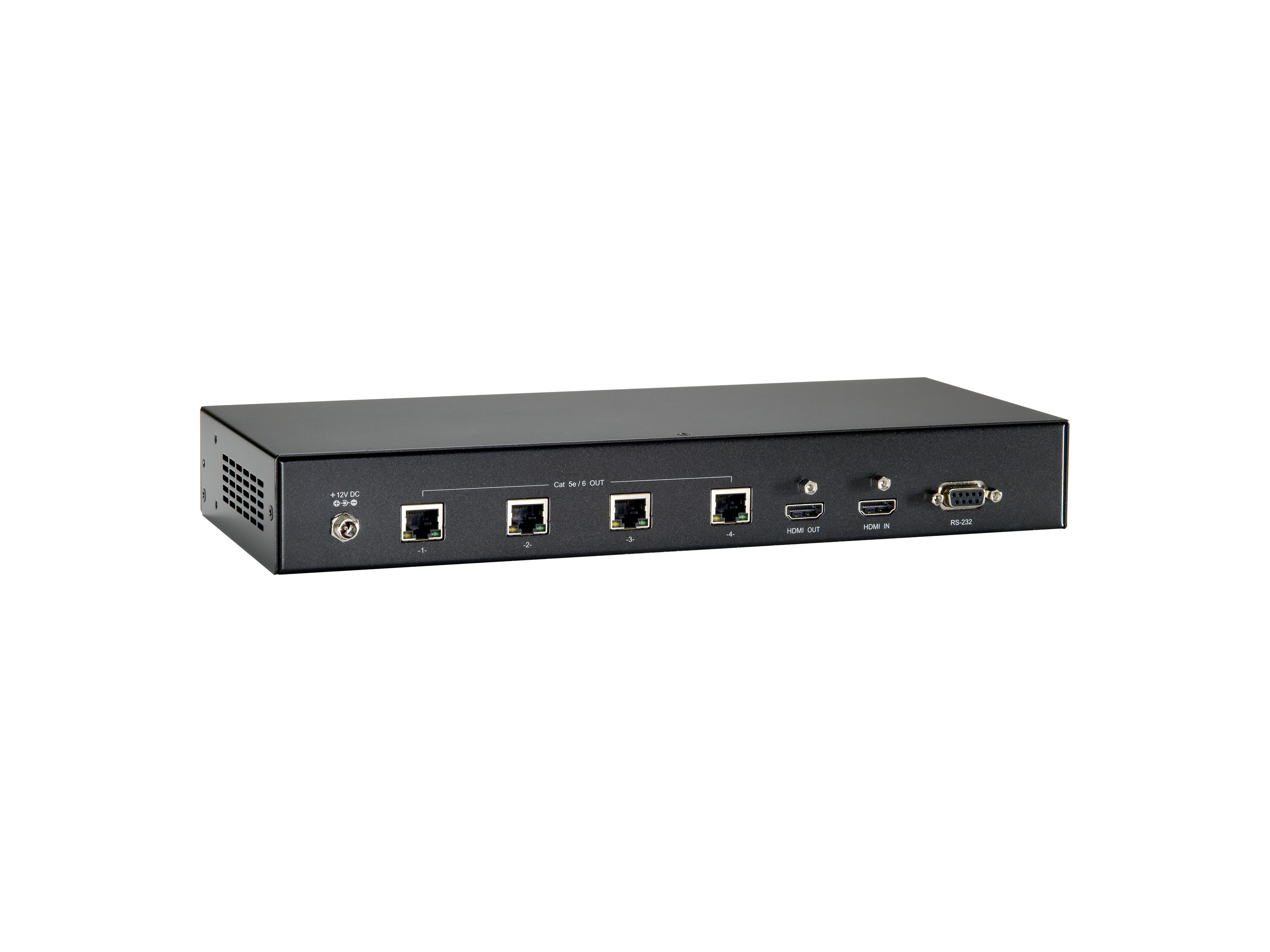 Image of LevelOne HDMI over Cat.5 Transmitter, HDBaseT, 100m, 4 Channel...