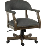 Teknik Captain Executive Fabric Office Chair Grey - 6983 DD