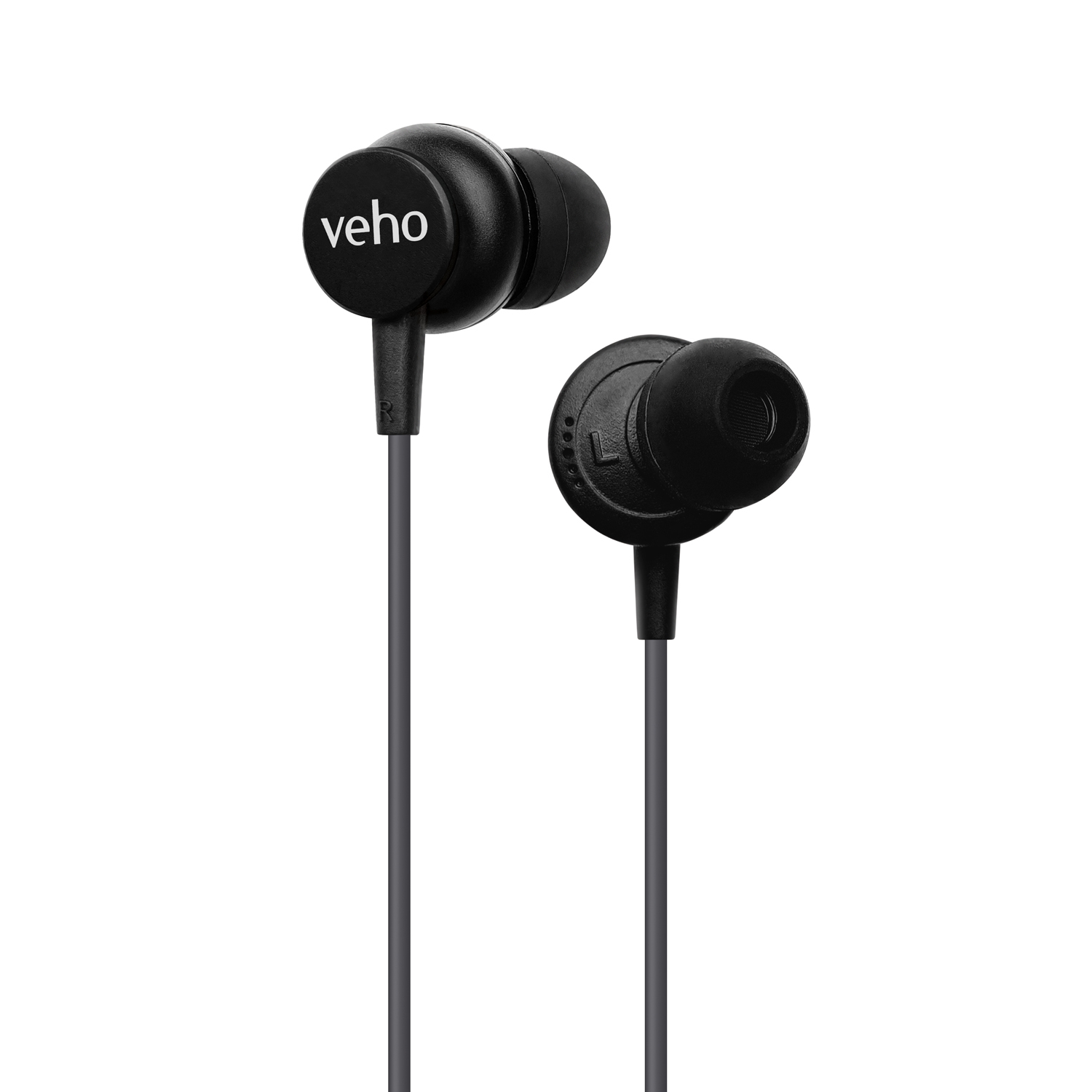 Veho Z-3 In-Ear Stereo Headphones with Built-in Microphone and Remote Control  Grey ( VEP-103-Z3-G)