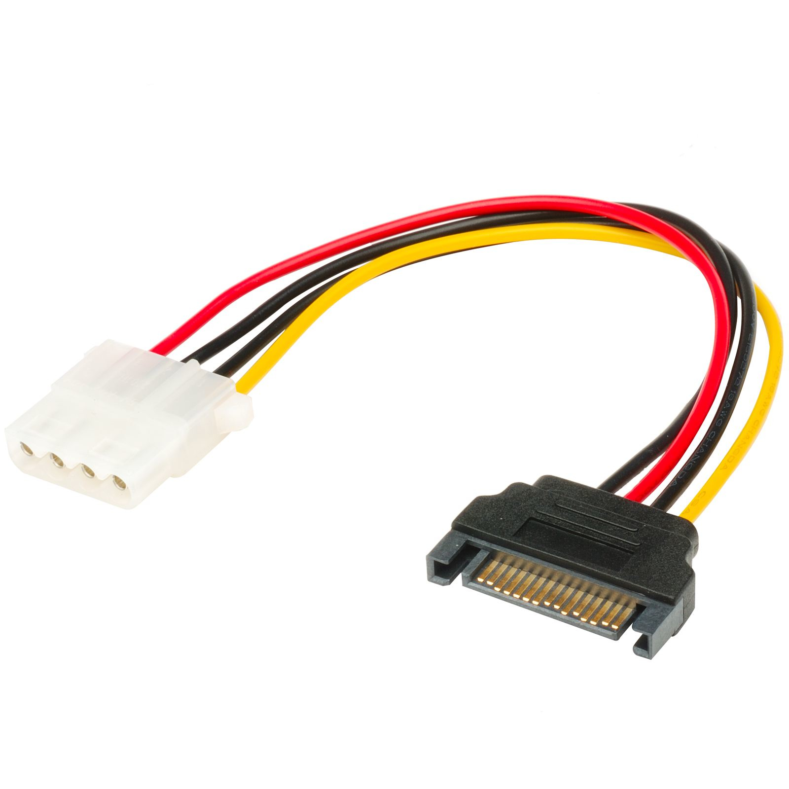 Image of Akasa SATA to 4pin Molex adapter 0.15 m