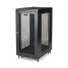 StarTech.com 19in 24U Server Rack Cabinet - 4-Post Adjustable Depth (2" to 30") Network Equipment Rack Enclosure w/Casters/Cable Management/Shelf /1U shelf/Locking Doors