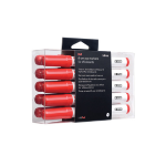 Bi-Office PE1007 marker 10 pc(s) Bullet tip Red