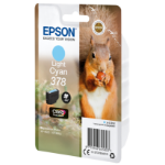 Epson Squirrel Singlepack Light Cyan 378 Claria Photo HD Ink