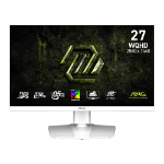 MSI MAG 274QRFWDE E20 computer monitor 68.6 cm (27") 2560 x 1440 pixels Wide Quad HD LCD White