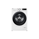 LG F4DR509SBW washer dryer Freestanding Front-load Black, White