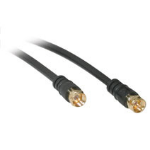 C2G Value Series F-type RG59 Video Cable 3ft coaxial cable 35.8" (0.91 m) Black