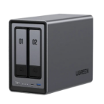 Ugreen NASync DXP2800 24TB (Seagate Ironwolf); 2-Bay NAS with Intel N100 Quad-Core CPU (Up to 3.4GHz) 8GB DDR5; 2x M.2 PCIe Slots; 2.5GbE Port (Diskless)