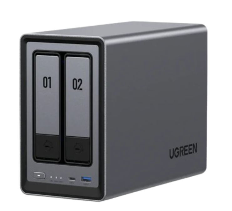 Ugreen NASync DXP2800 24TB (Seagate Ironwolf); 2-Bay NAS with Intel N1