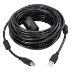Microconnect USBAB10B-ACTIVE USB cable USB 2.0 10 m USB B USB A Black