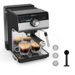 Krups Authentic+ XP384E10 coffee maker Semi-auto Espresso machine 2 L
