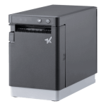 Star Micronics Star mC-Label2 X4, CloudPRNT, 12 dots/mm (300 dpi), cutter, linerless, USB-C, BT, Ethernet, Wi-Fi, black