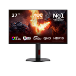 AOC G4 Q27G4ZDR computer monitor 67.3 cm (26.5") 2560 x 1440 pixels Quad HD QD-OLED Black, Red