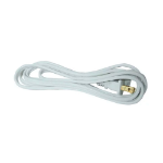 Smartbitt SBEC-DOM10M cable de alimentación Blanco 10 m Enchufe tipo A IEC Type A (5.5 mm, 2.1 mm)