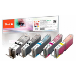 Peach PI100-293 ink cartridge 5 pc(s) Black, Cyan, Magenta, Photo black, Yellow