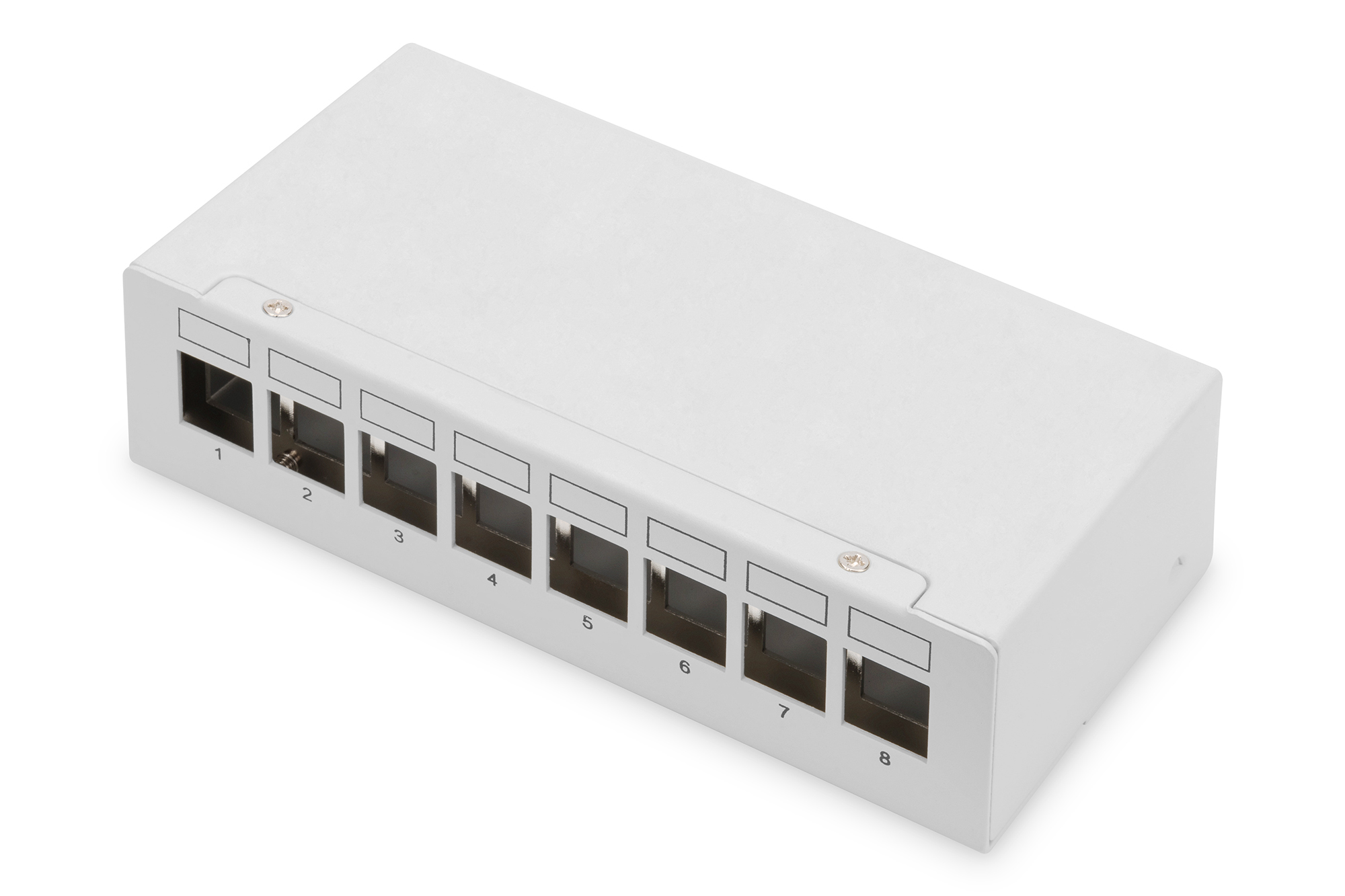 Image of Digitus Desktop Modular Blank Patch Panel, shielded, 8-port
