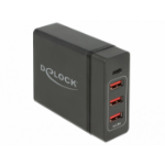 DeLOCK USB-Wandladegerät 63974 Universeel Zwart AC Binnen