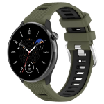 Samsung Galaxy Watch 6 Classic 43mm Watch Strap - Army green/Black