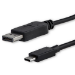 StarTech.com 3ft/1m USB C to DisplayPort 1.2 Cable 4K 60Hz - USB-C to DisplayPort Adapter Cable - HBR2 - USB Type-C DP Alt Mode to DP Monitor Video Cable - Works w/ Thunderbolt 3 - Black