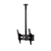 B-Tech Universal Flat Screen Ceiling Mount with Tilt (VESA 400) - 1.5m Ø50mm Pole