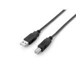 Equip USB 2.0 Type A to Type B Cable, 2.0m, Black