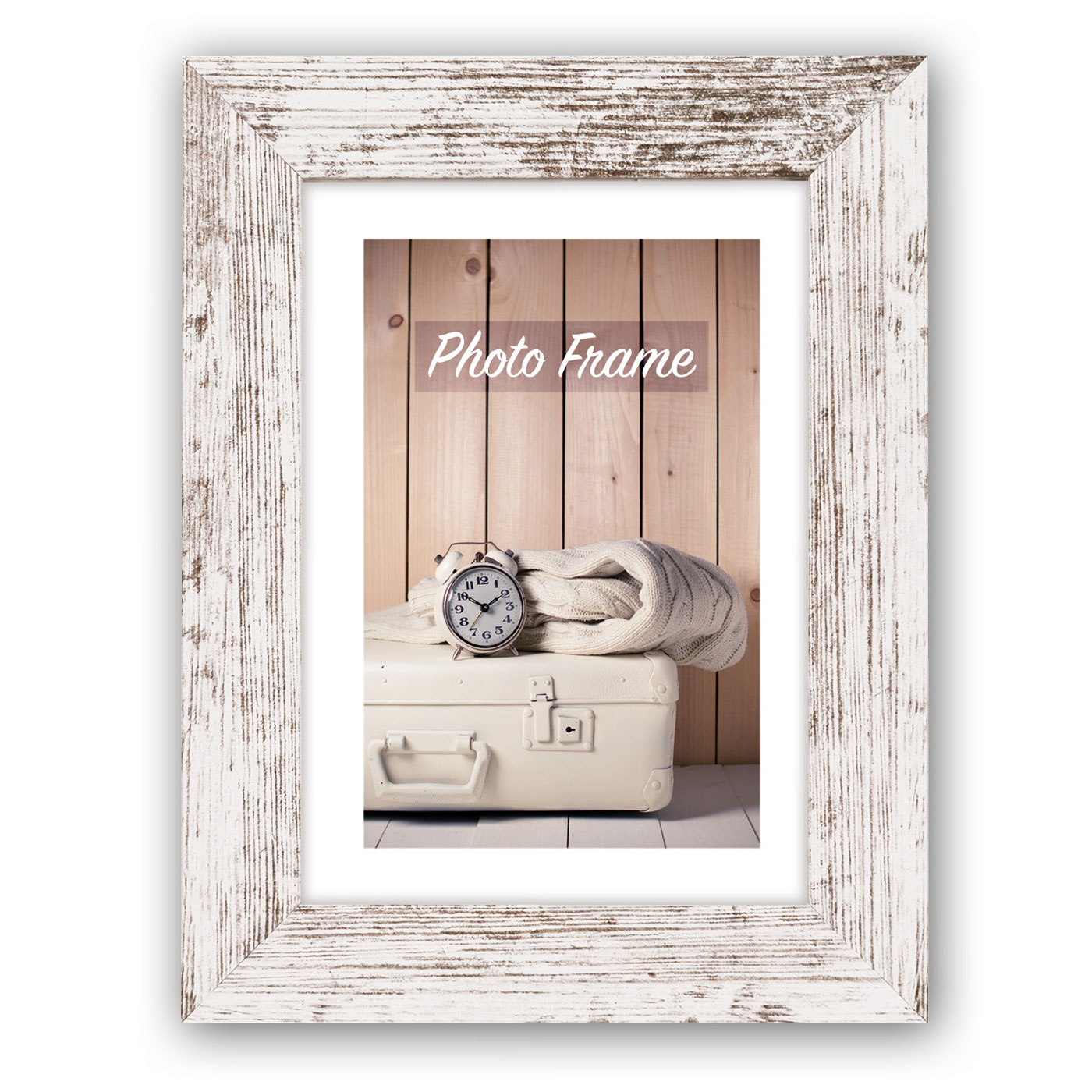 Image of ZEP Nelson 6 - Wood - White - Single picture frame - Table - Wall...