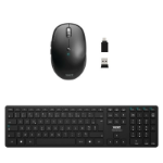 Port Designs 900907-UK keyboard Mouse included Home Bluetooth UK English Black