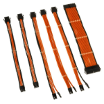 Kolink Core Adept Braided Cable Extension Kit - Orange