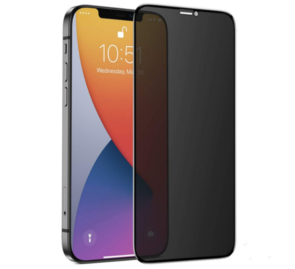 JLC Apple iPhone 13 Pro Max Privacy Tempered Glass