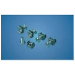 Astrotek M6 Cage Nuts & Screws 1pc Pack Black Color Oxide Finish Phillips Drive Length Fully Threaded LS