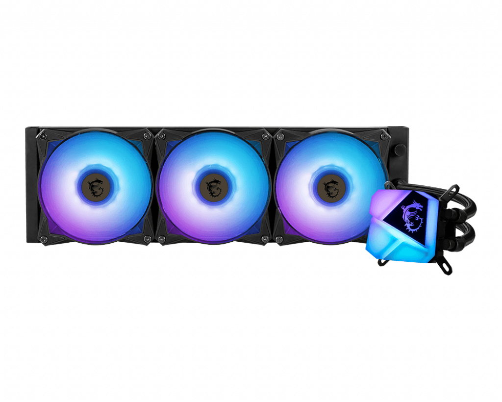 Image of MSI MAGCORELIQUID C360 Processor All-in-one liquid cooler Black