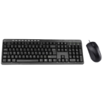 CIT KBMS-001 Wired Keyboard & Mouse Combo Black