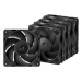 ARCTIC Freezer P12 Pro PST - 5 Pack - 120 mm PWM Fan with Cable Splitter