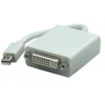 Techly IADAP-MDP-DVIF video cable adapter 0.15 m Mini DisplayPort DVI-I White