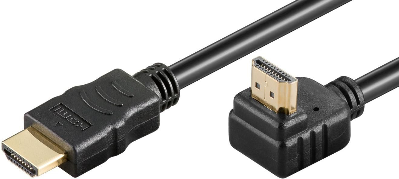 Image of Microconnect HDM19191V2.0A90 HDMI cable 1 m HDMI Type A (Standard)...