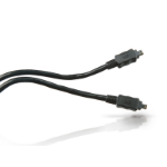 Conceptronic FireWire Cable 4-p 1.8m 1,8 m Zwart