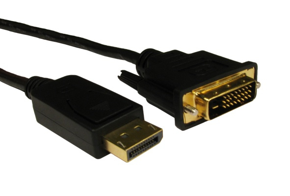Image of Cables Direct HDHDPORT-001-2M video cable adapter DisplayPort DVI...