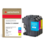 AgfaPhoto APB123TRID inktcartridge 3 stuk(s) Compatibel Hoog (XL) rendement Cyaan, Magenta, Geel