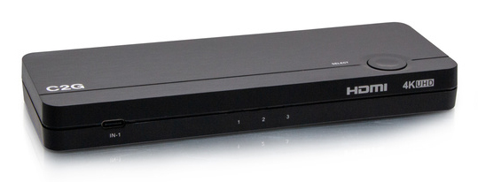 USB-C®/HDMI® 3-Input Combo to HDMI 1-Output KVM with Power Deliver