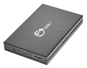 Image of Siig JU-SA0D12-S1 storage drive enclosure 2.5" Black