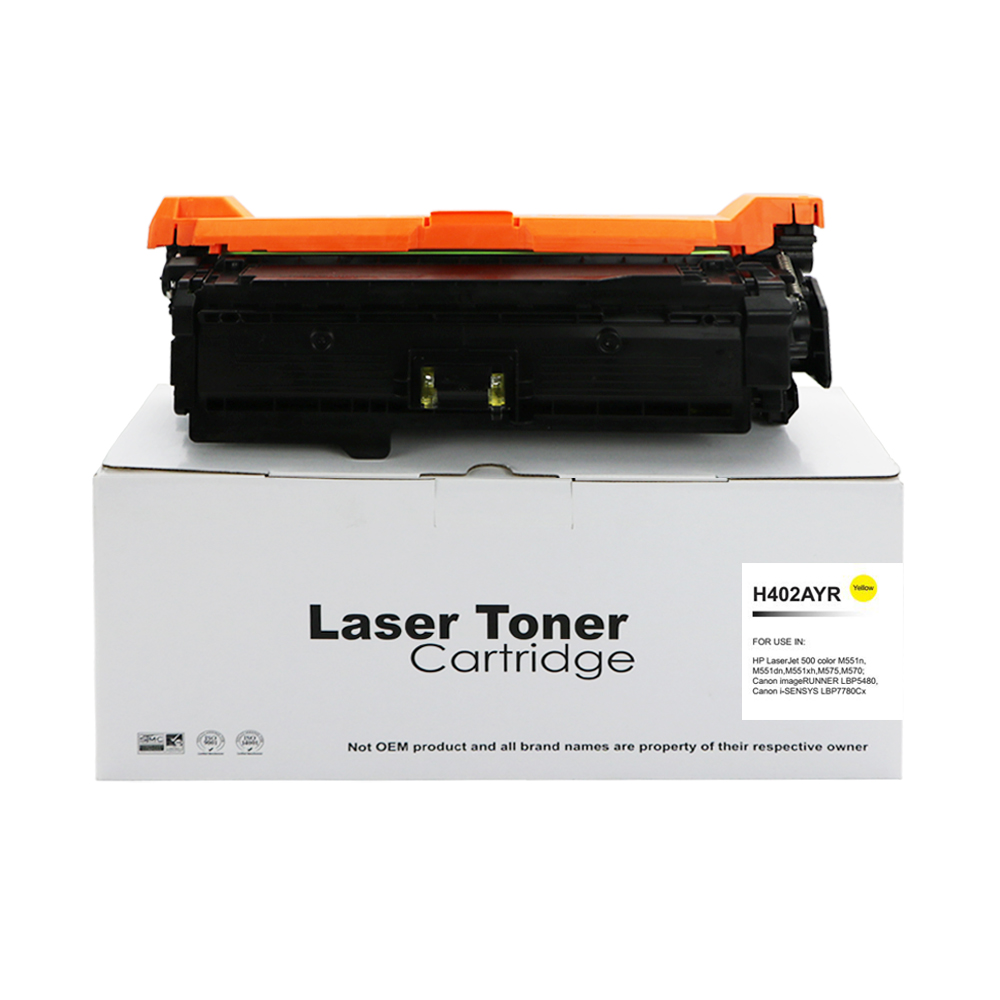 Image of CTS Wholesale Remanufactured HP Laserjet 500 Yellow CE402A Toner 507A
