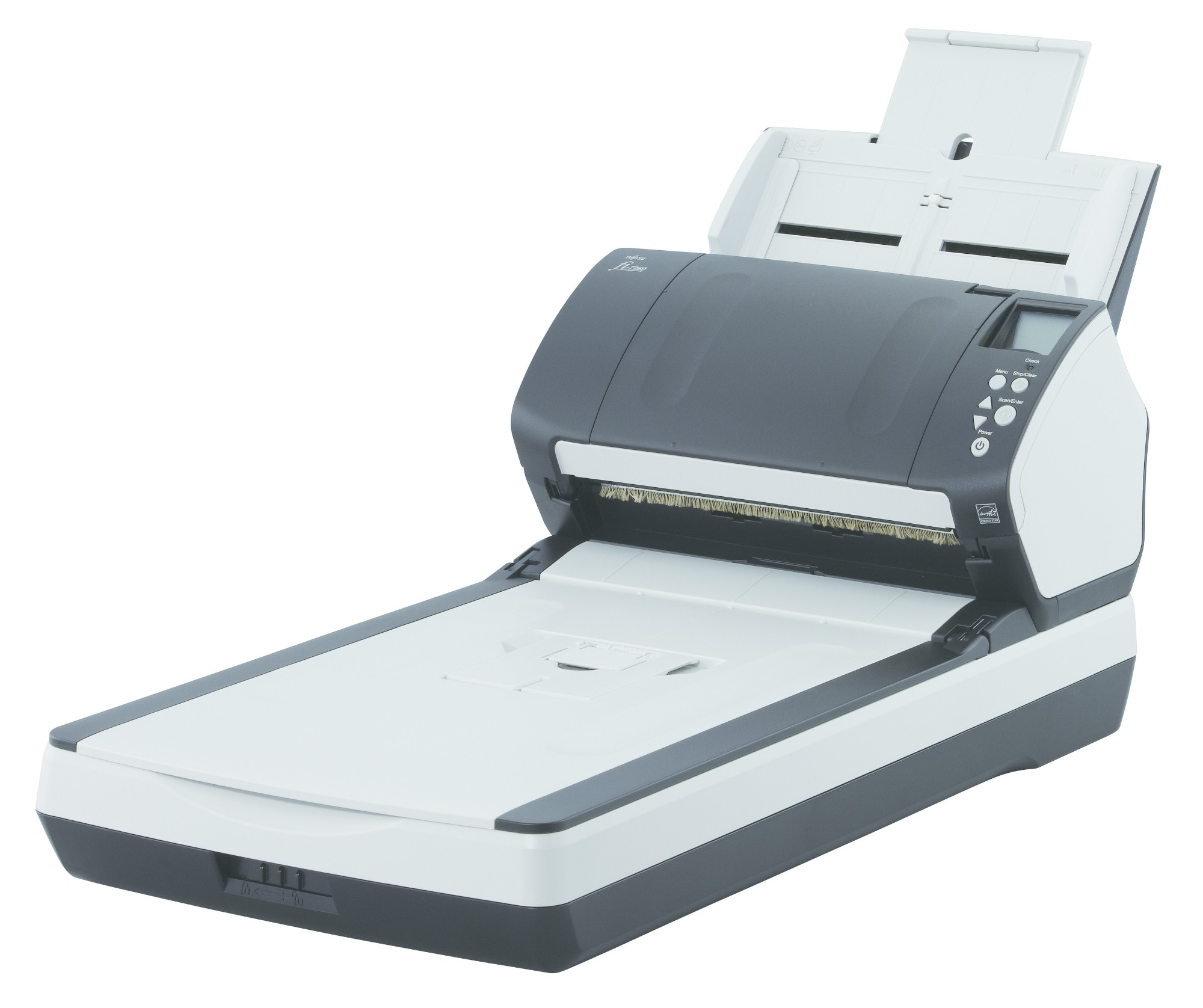 Ricoh fi-7280 Flatbed & ADF scanner 600 x 600 DPI A4 Black. White
