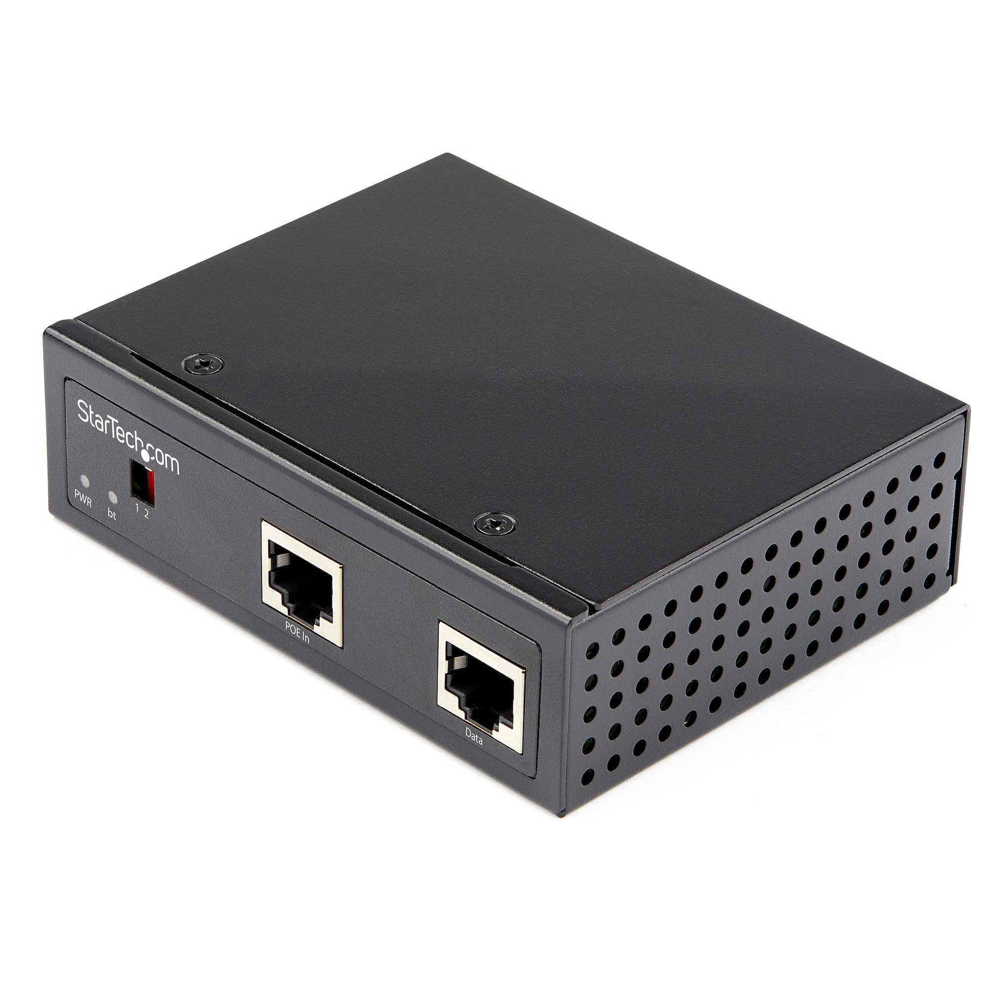 Image of StarTech.com Industrial Gigabit PoE Splitter - 90W High Speed...