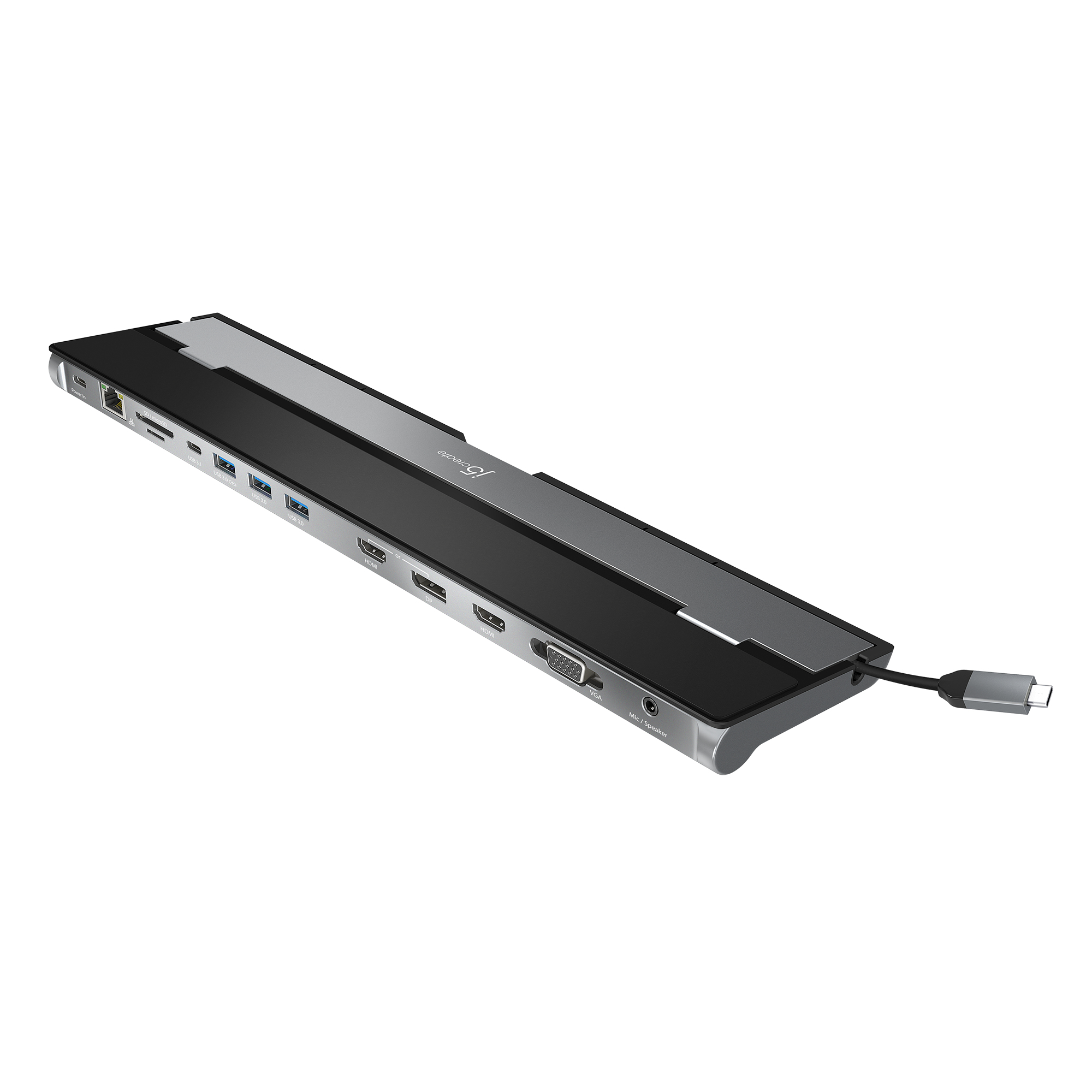 Image of j5create JCD543 USB-C™ Triple Display Docking Station